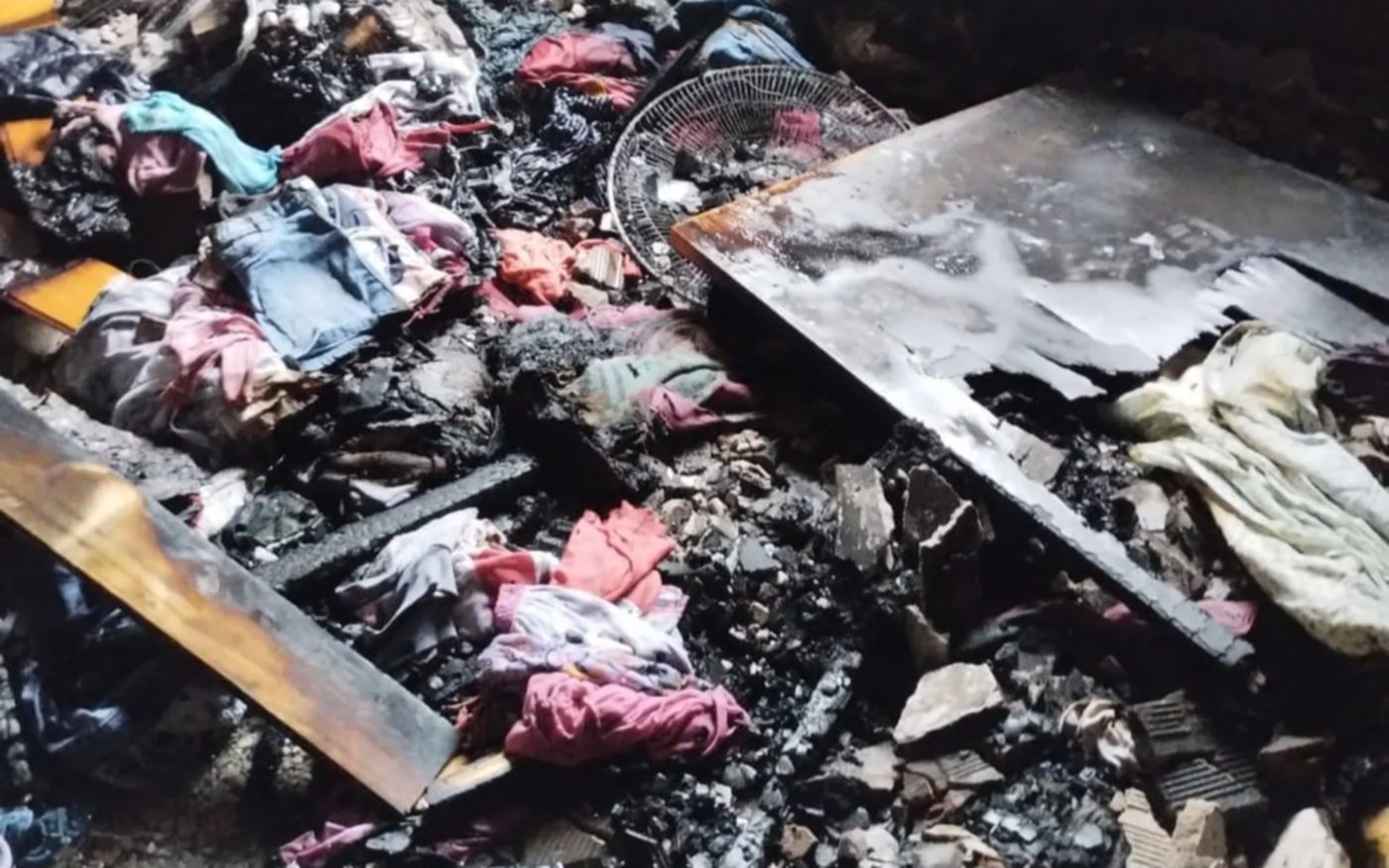Trágico incendio en La Plata: una nena de tres años murió al quemarse su vivienda