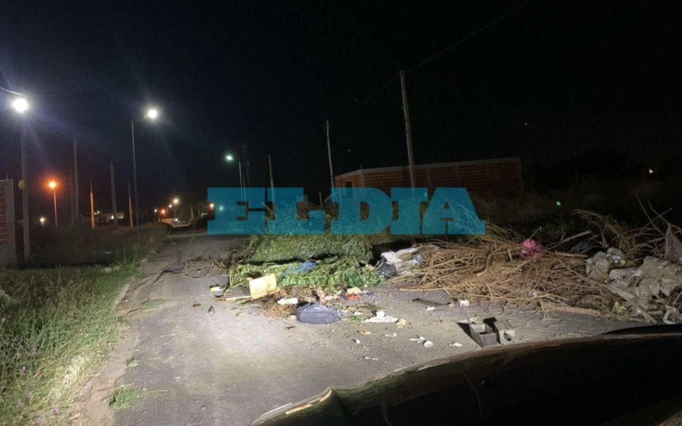 Triple drama en un barrio de la periferia de La Plata: basural imparable, falta de alumbrado y delincuencia