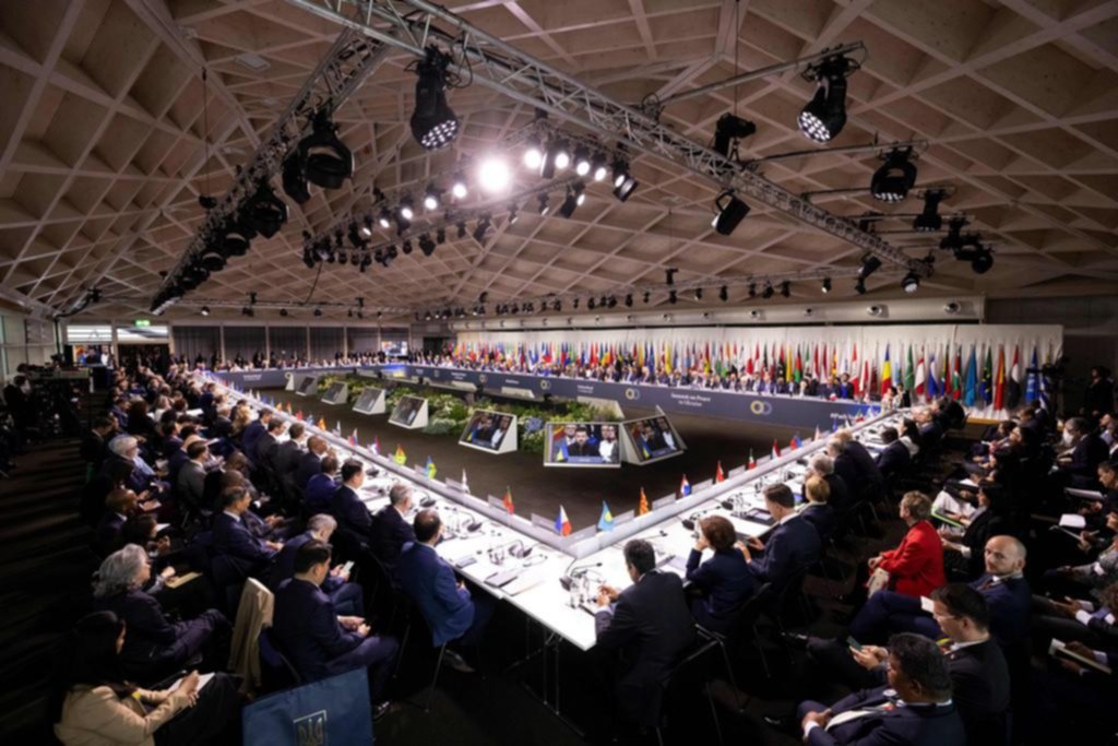 Sin Rusia, Ucrania busca caminos para la paz en una cumbre en Suiza