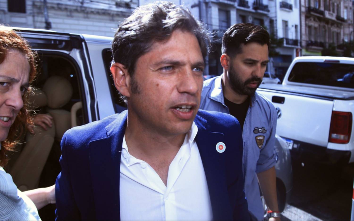 Kicillof exigió la liberación de los detenidos en la protesta por la Ley Bases