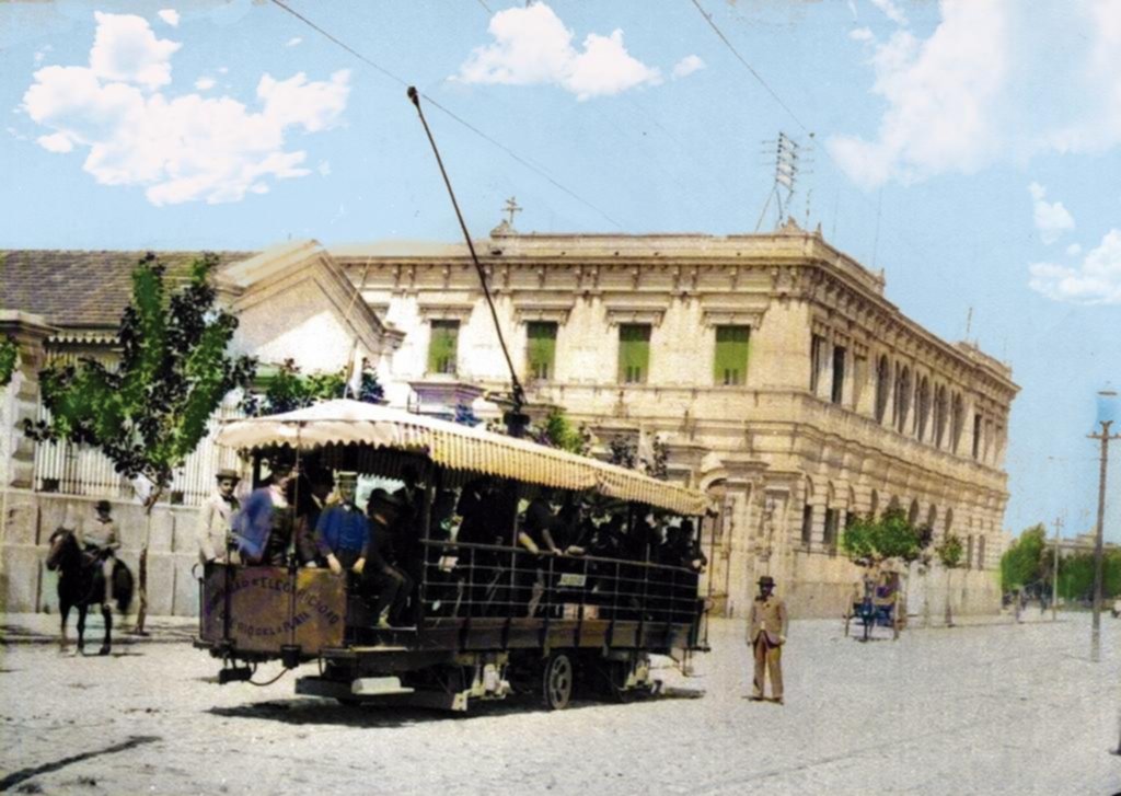 La irrupción del tranvía, un hito en el transporte público de La Plata