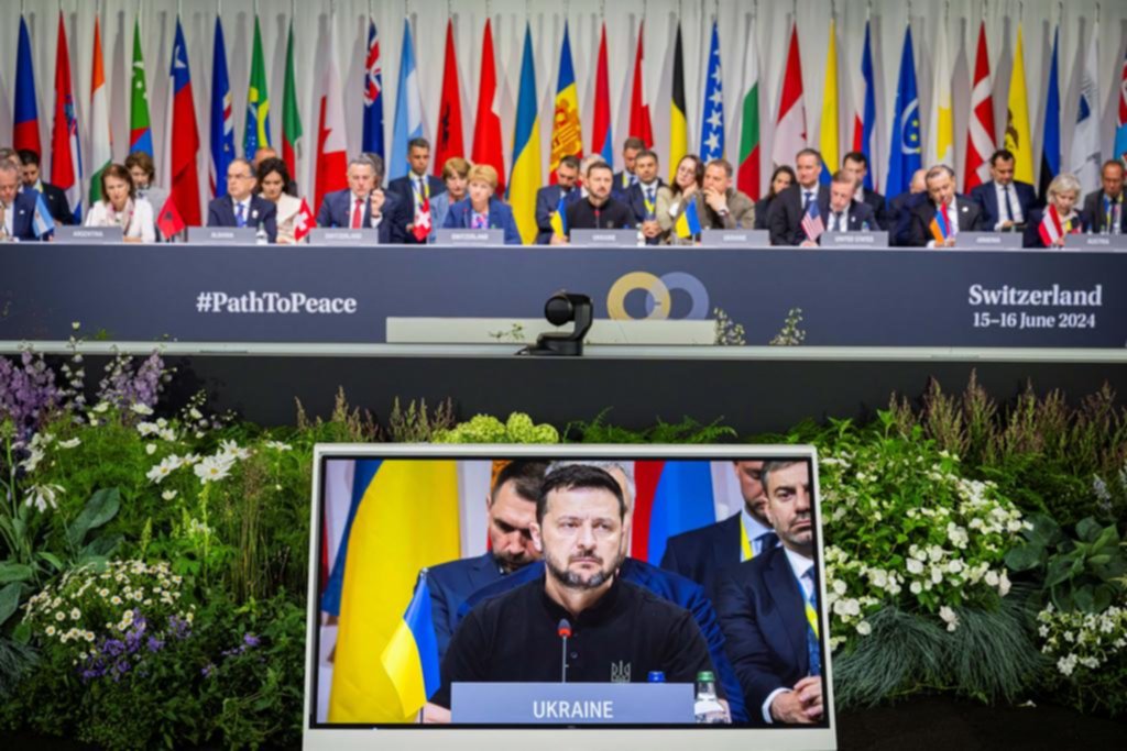 Cumbre de paz: avances a medias para Ucrania