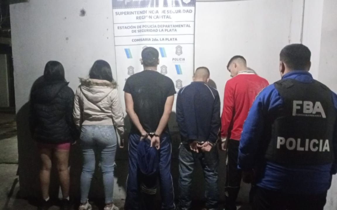 Cae banda de menores acusada de robar en Barrio Norte