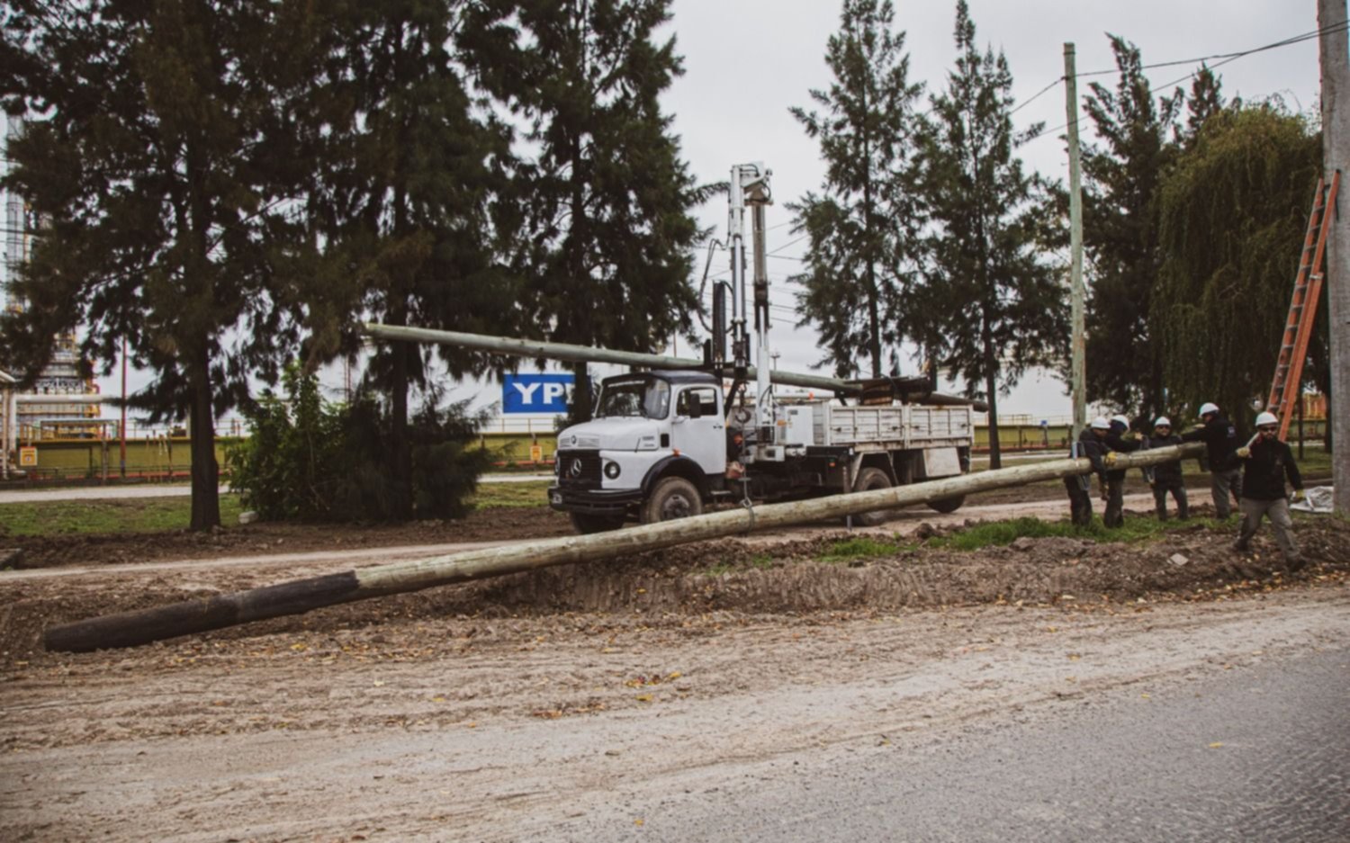 Obras en Ensenada para mejorar la red eléctrica