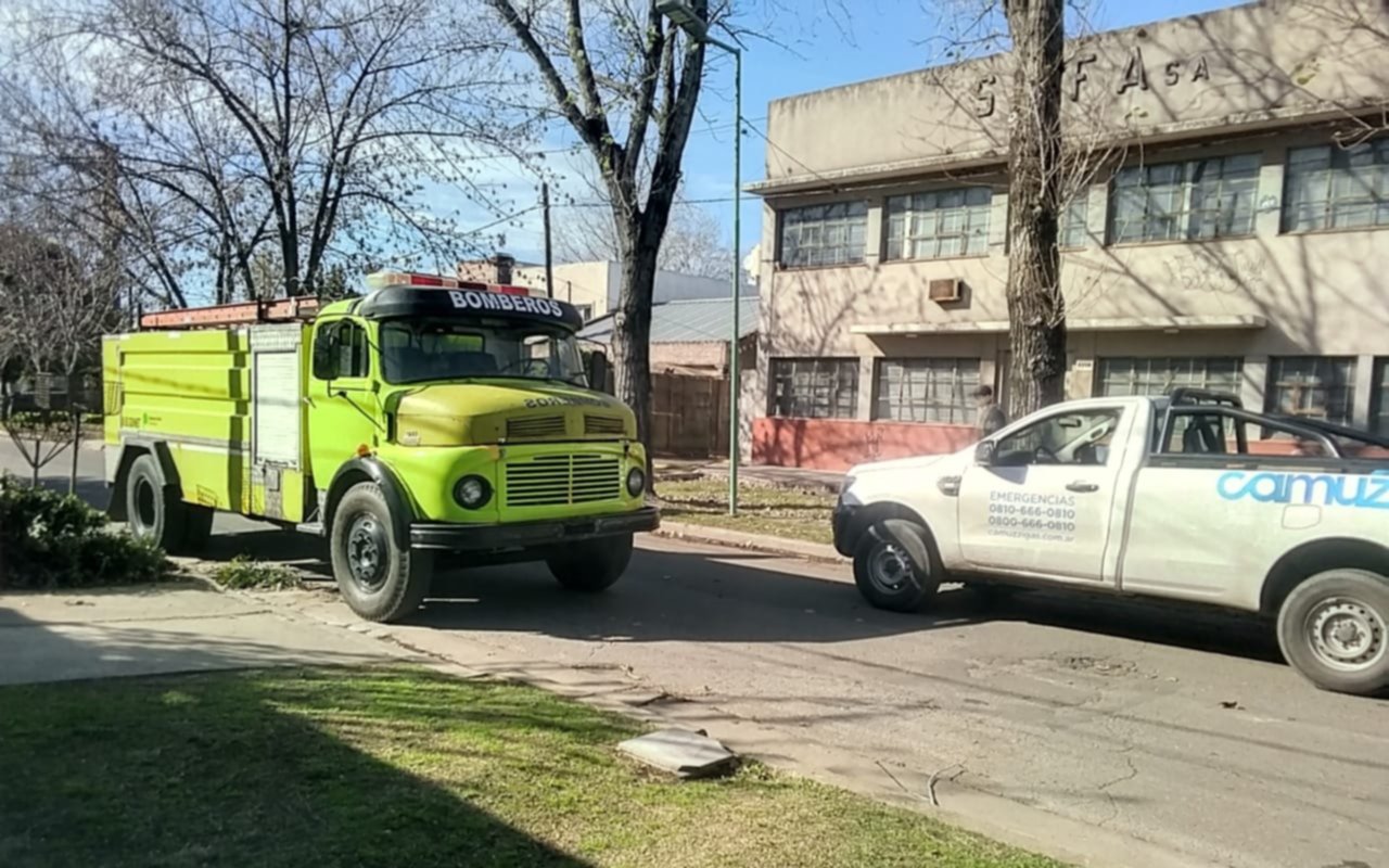 Escape de gas en La Plata, tensión y dos manzanas evacuadas