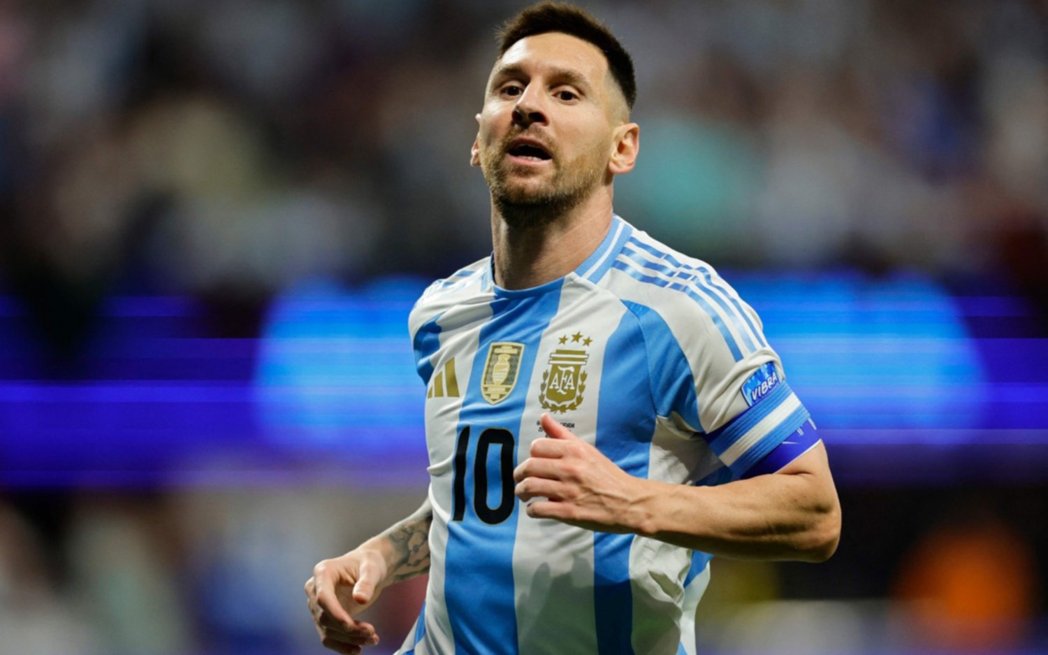Lionel Messi consiguió un nuevo récord en la Copa América tras debutar con la Selección