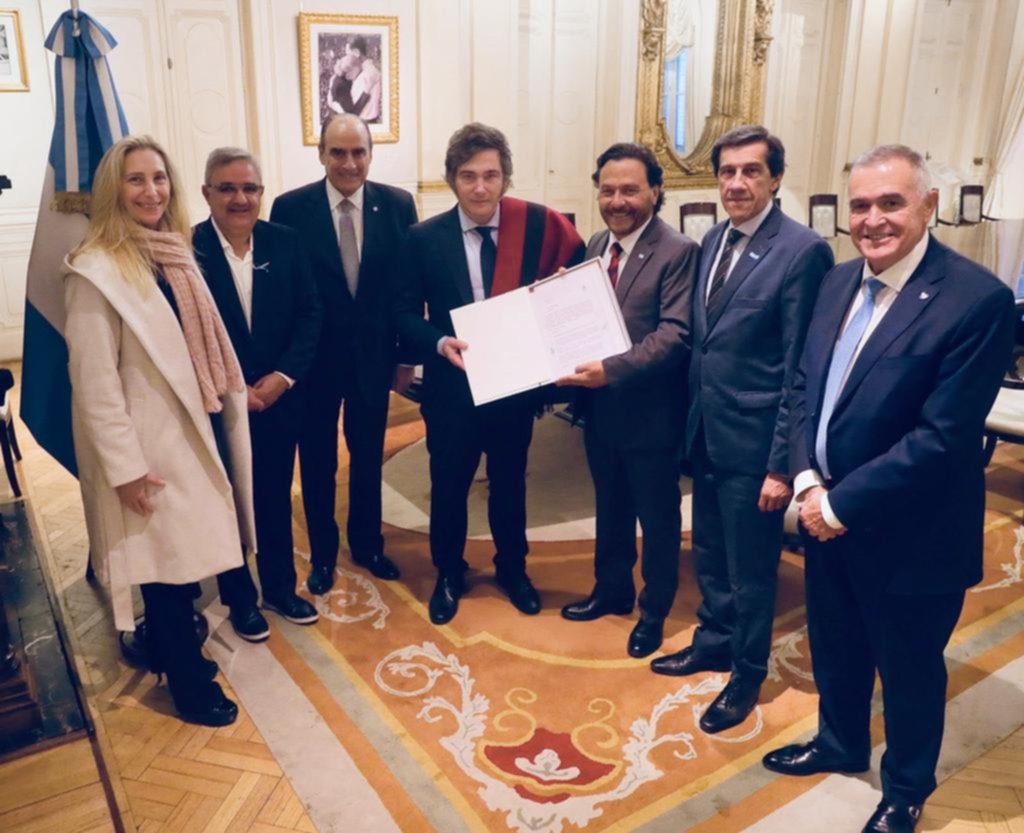 Gobernadores “aliados” en la Rosada: Ley Bases, Ganancias y RIGI, en agenda