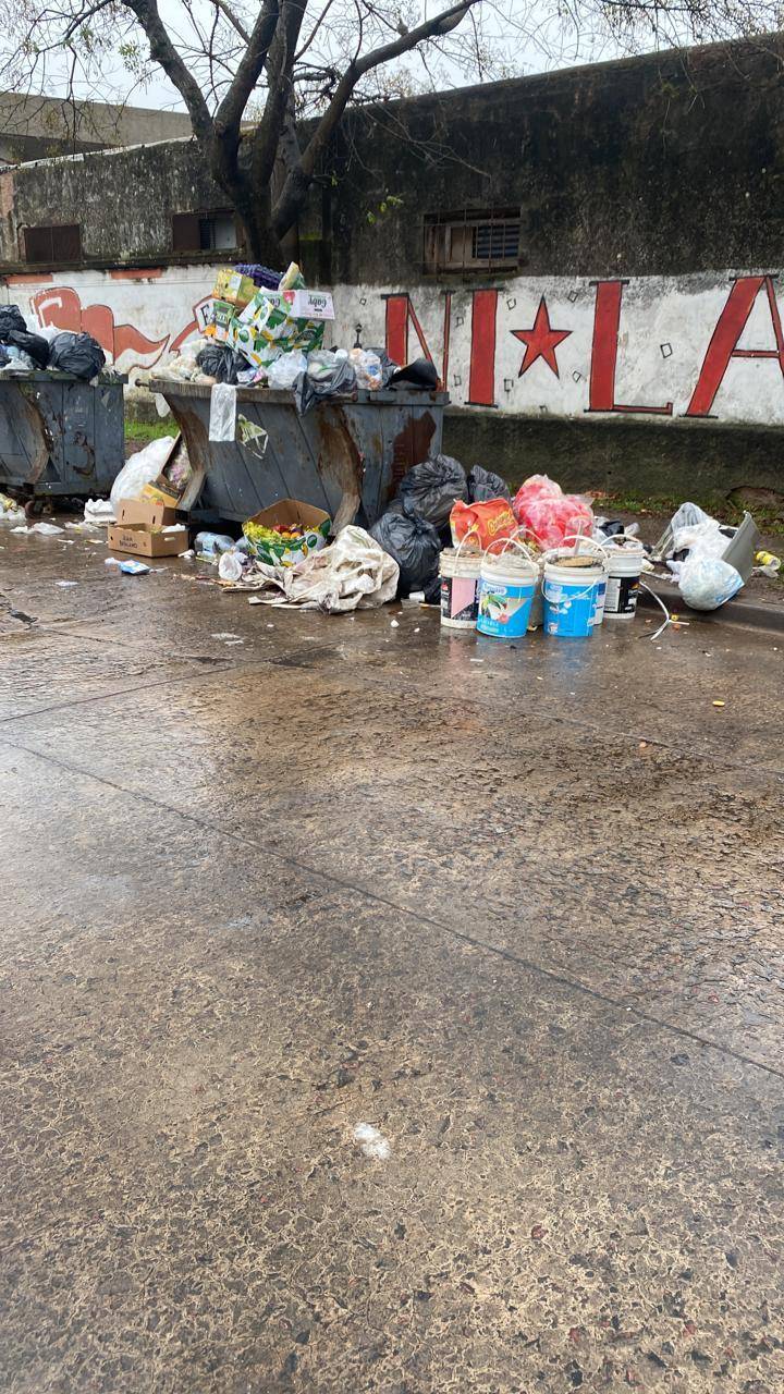 Residuos a “cielo abierto” en zona de Altos de San Lorenzo