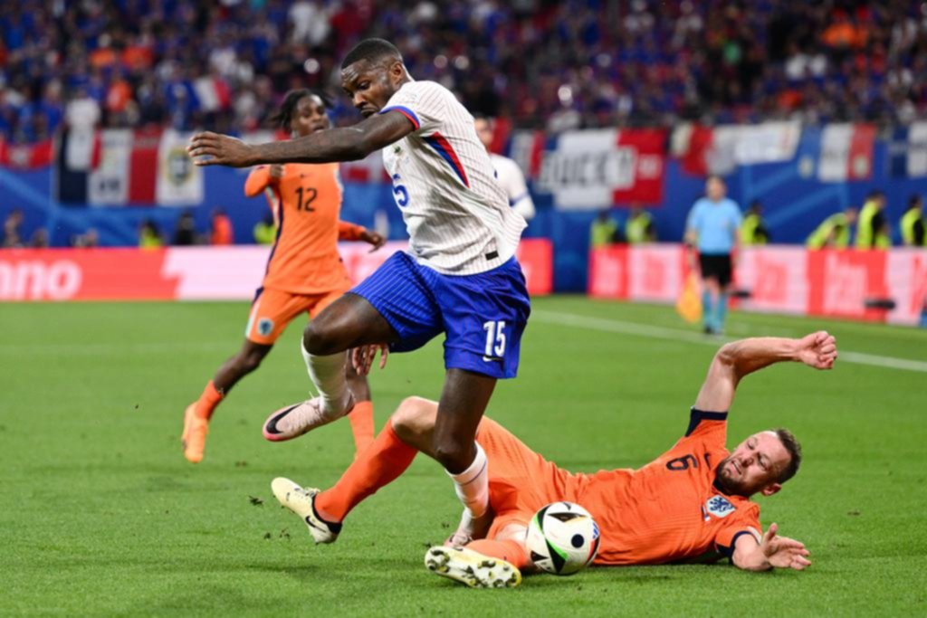 Francia, sin Mbappé, no pudo con Países Bajos y ahora peligra su primer puesto