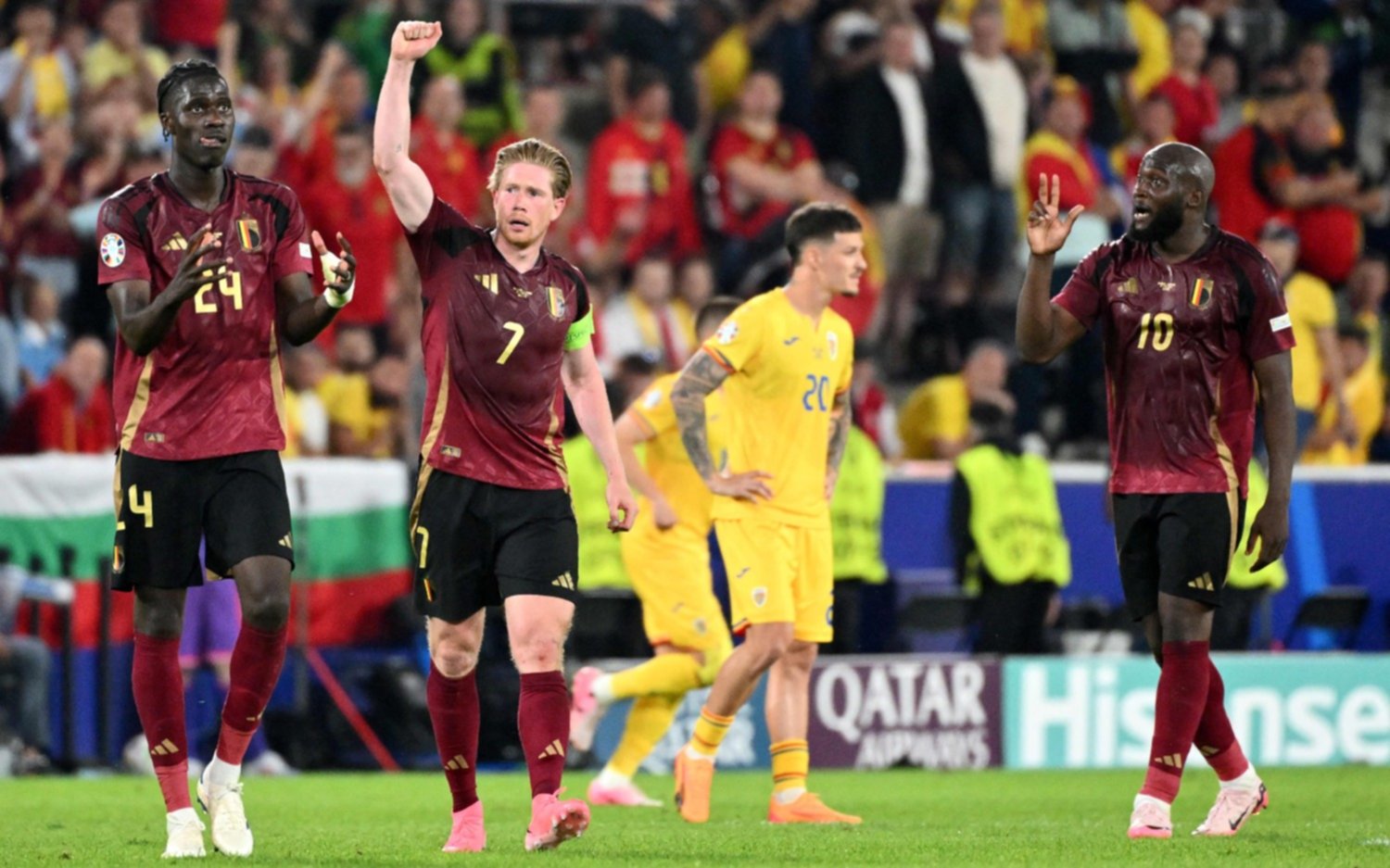 Bélgica venció 2 a 0 a Rumania y se esperanza con clasificar a los octavos de la Euro 2024