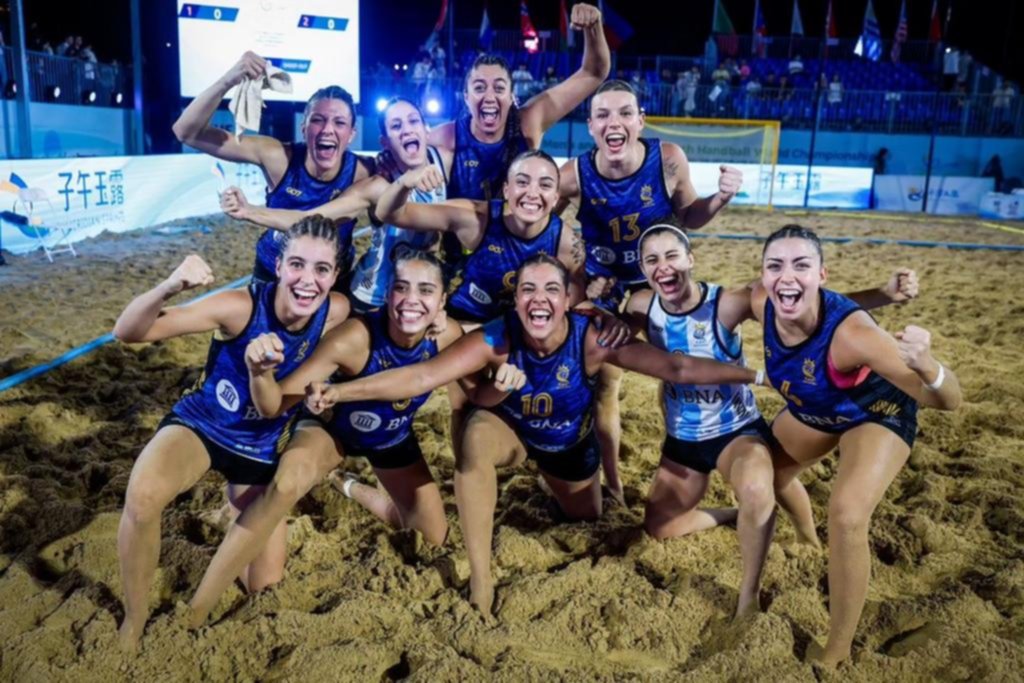 Argentina está en la final del Mundial de Beach Handball