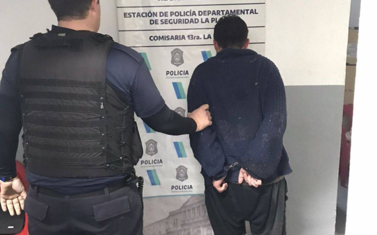 Gonnet: golpeó a su pareja, la dejó incomunicada e intentó robarle el arma a un policía cuando era detenido