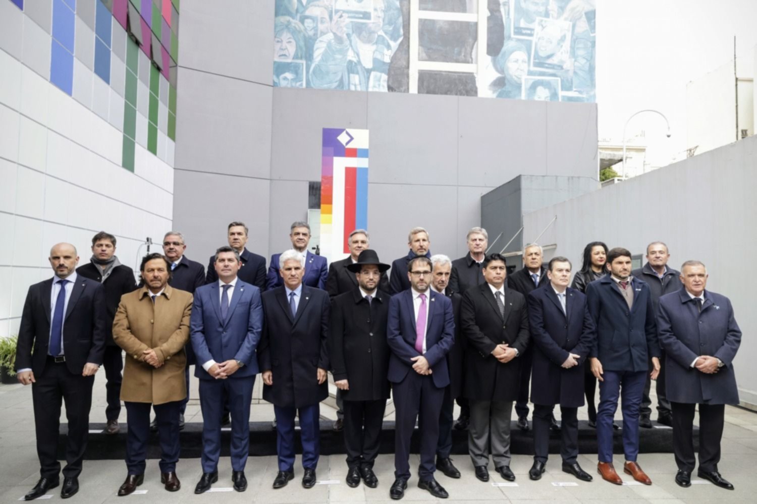  Kicillof participó del Encuentro Federal por la Memoria en la AMIA