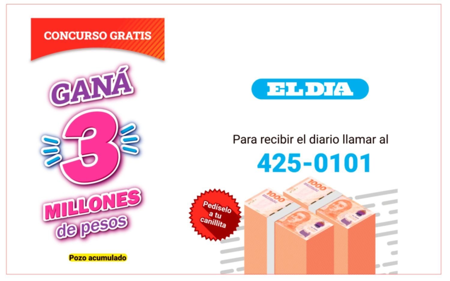 Otro Súper Cartonazo vacante y ahora se jugará por $3.000.000