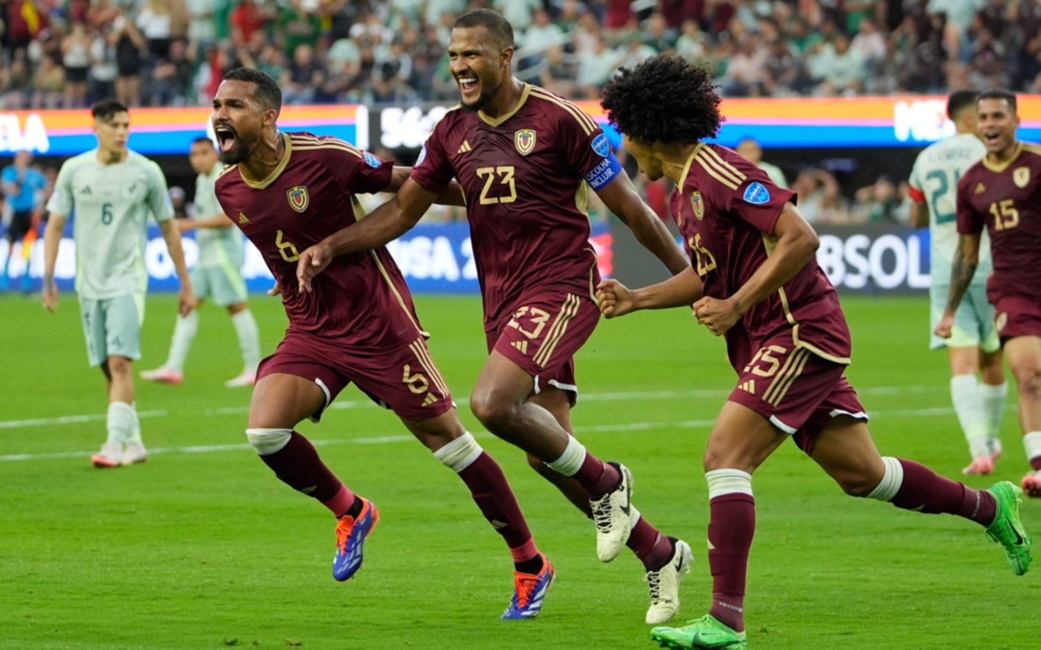 Copa América: con un gol de penal de Rondón, Venezuela venció 1 a 0 a México