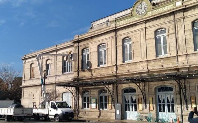 Meridiano V: comenzó la puesta en valor de la Estación Provincial