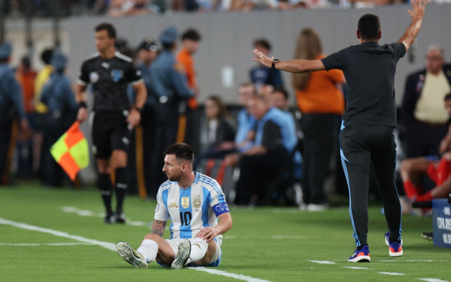 Messi se hizo estudios y los médicos descartaron un desgarro: ¿llegará a cuartos de final?