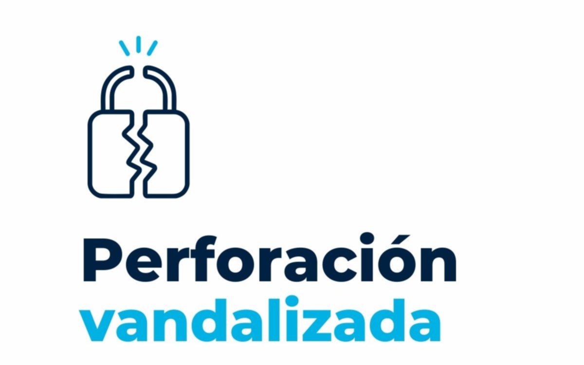 Vandalizaron una instalación de ABSA y se vio afectada la provisión de agua en un barrio de La Plata
