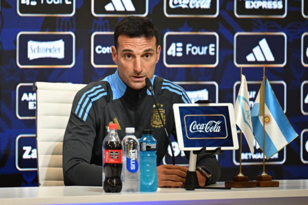 Scaloni: “Estamos en condiciones de probar otras cosas”