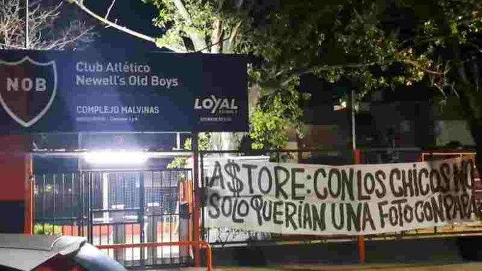 Provocación de Central a Newell´s con un pasacalles