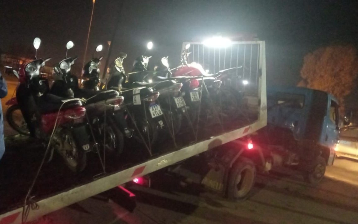 Importante operativo en Berisso: secuestraron 30 motos y se labraron actas de infracción