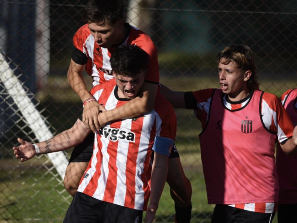 Los pibes tuvieron un buen sábado ante Riestra