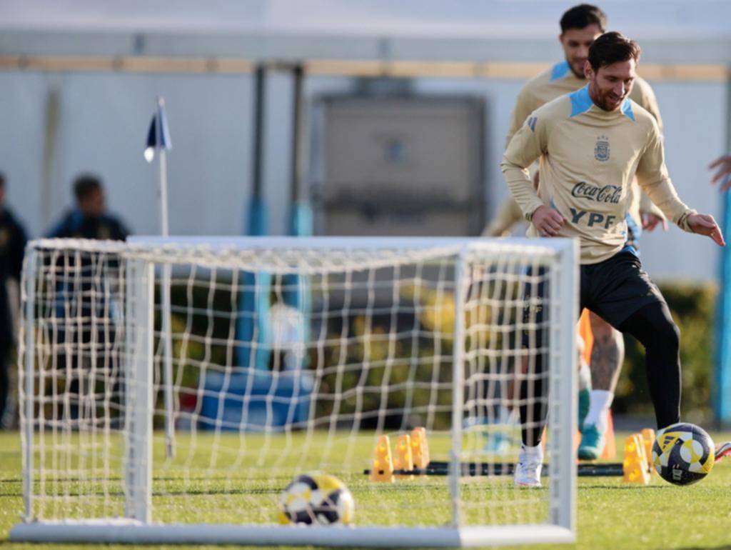 Messi y varios regresos para enfrentar a Colombia