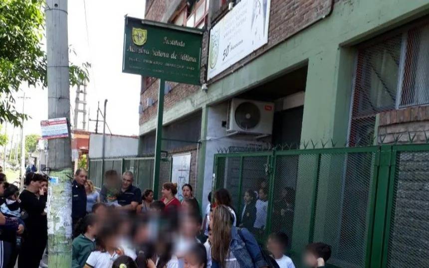 Quilmes: Activan protocolo en colegio parroquial por grave amenaza de un alumno
