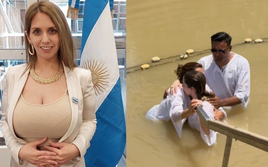 La libertaria María Celeste Ponce viajó a Medio Oriente para bautizarse: no pidió licencia en Diputados