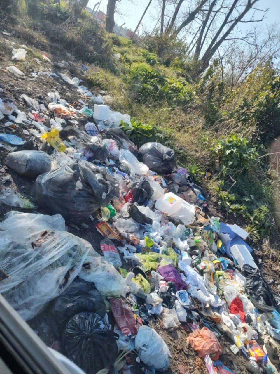 Crece un enorme basural en la esquina de 520 y 135, de San Carlos