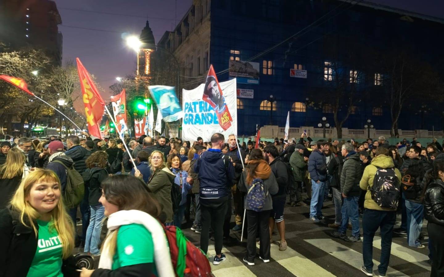 VIDEO. Cristina presa, el día después: manifestación en 7 y 50