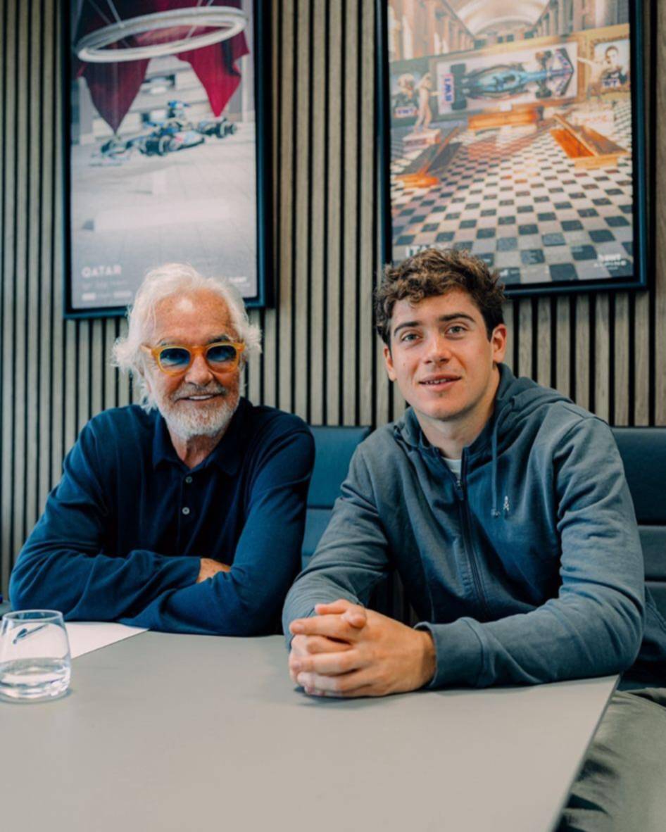 Briatore salió a respaldar a Colapinto