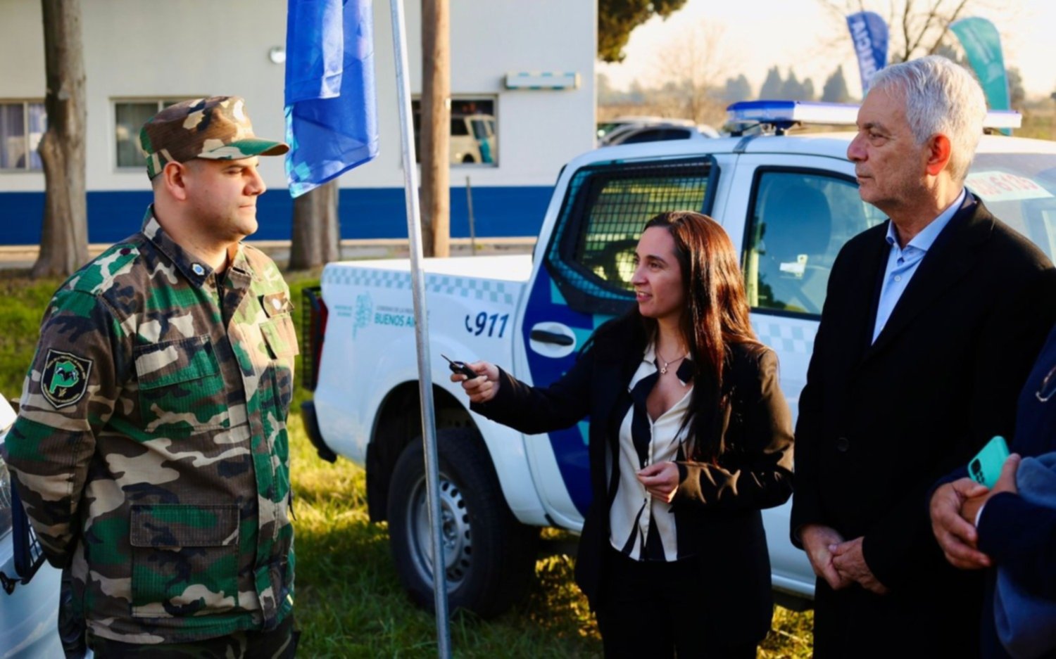 Refuerzan la seguridad de El Peligro, Abasto y Etcheverry con móviles y efectivos para el Comando de Patrullas Rural