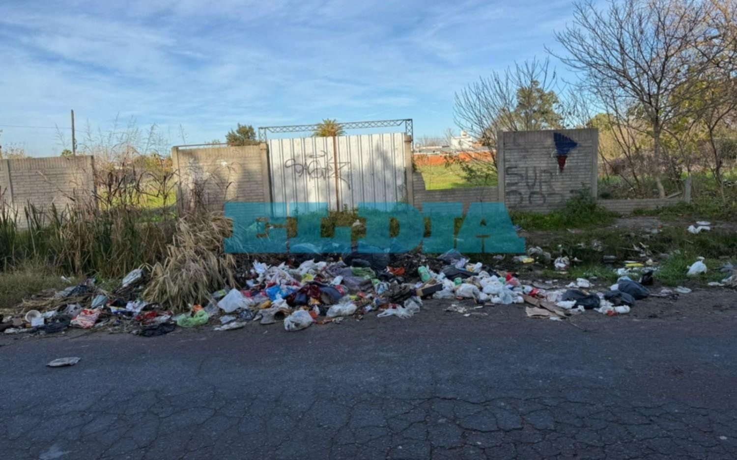Denuncian que no pasa el camión de basura en San Carlos: "Hasta ratas hay"