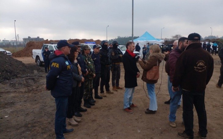 Tandil realizó su primera quema oficial de drogas incautadas