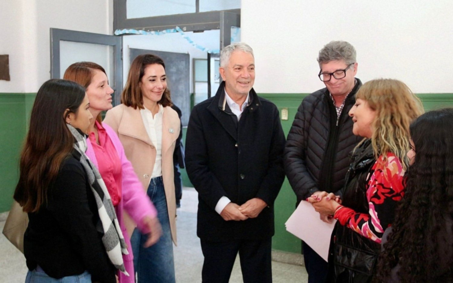 Alak supervisó mejoras en escuelas de Tolosa ejecutadas por el Consejo Escolar