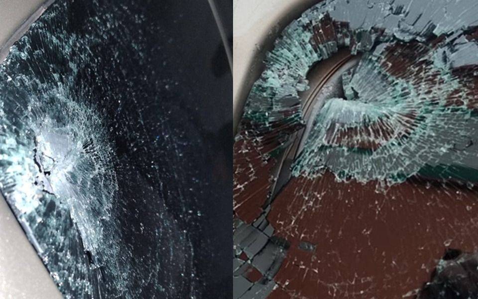 Lluvia de piedras al auto y una "manada" de menores: la pesadilla de dos periodistas en La Plata