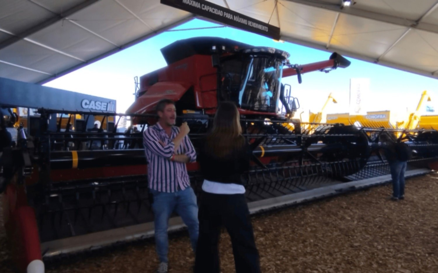 Case IH lidera en cosechadoras: 22% del mercado y producción al máximo