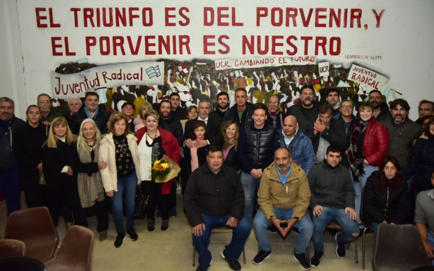 UCR La Plata: asumieron las nuevas autoridades del comité de La Loma