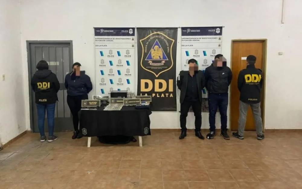 Cayeron "los parceros": tres colombianos armados fueron detenidos en La Plata