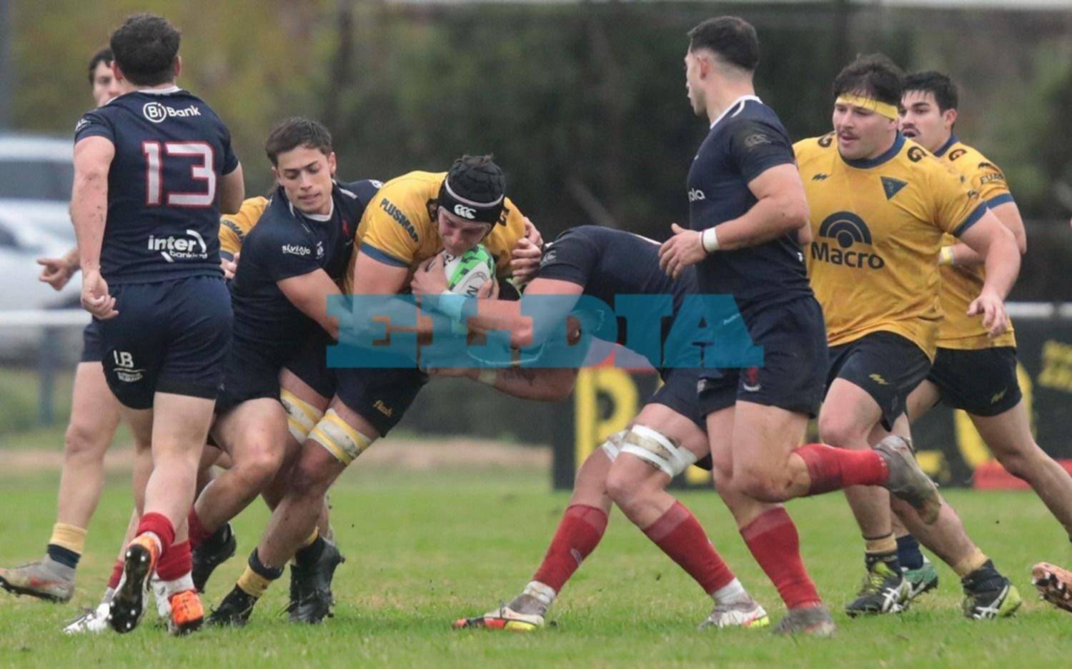 Rugby de la URBA: ganó La Plata, cayeron Los Tilos y San Luis
