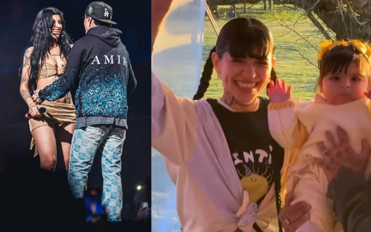 La indirecta de Cazzu a Christian Nodal por el Día del Padre, tras el reencuentro con su ex, C.R.O