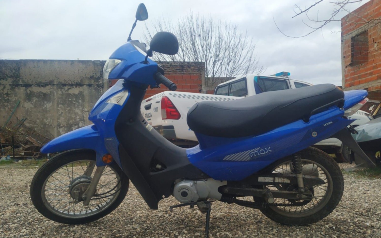 Dos ladrones precoces cayeron tras una persecución a bordo de una moto robada en La Plata