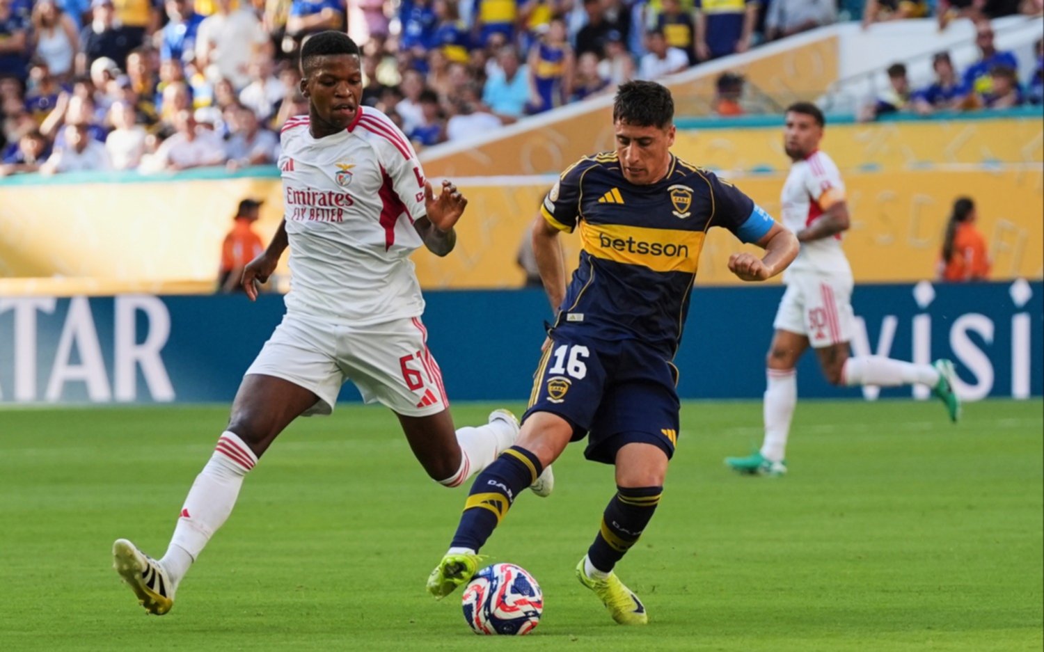 Boca vs Benfica.- En un partidazo, Boca no pudo sostener la ventaja y empató 2 a 2 en el debut del Mundial de Clubes