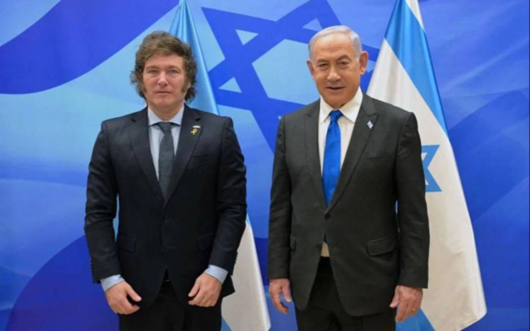 Milei se comunicó con Netanyahu para transmitirle su apoyo en pleno fuego cruzado con Irán