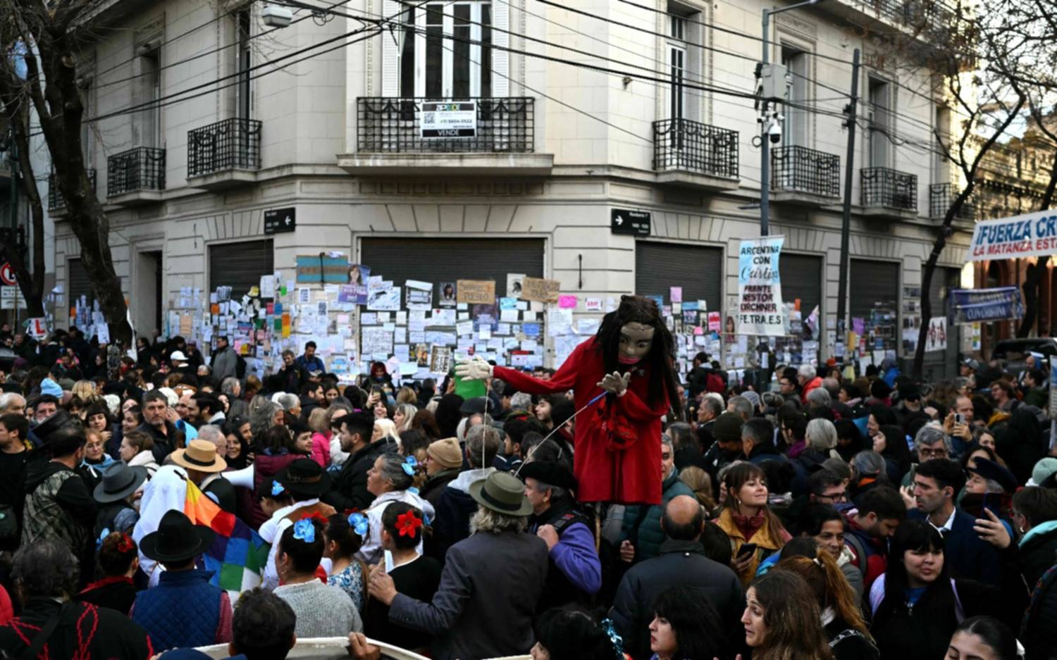 El peronismo mantiene la movilización para acompañar a Cristina Kirchner: marcharán a Plaza de Mayo