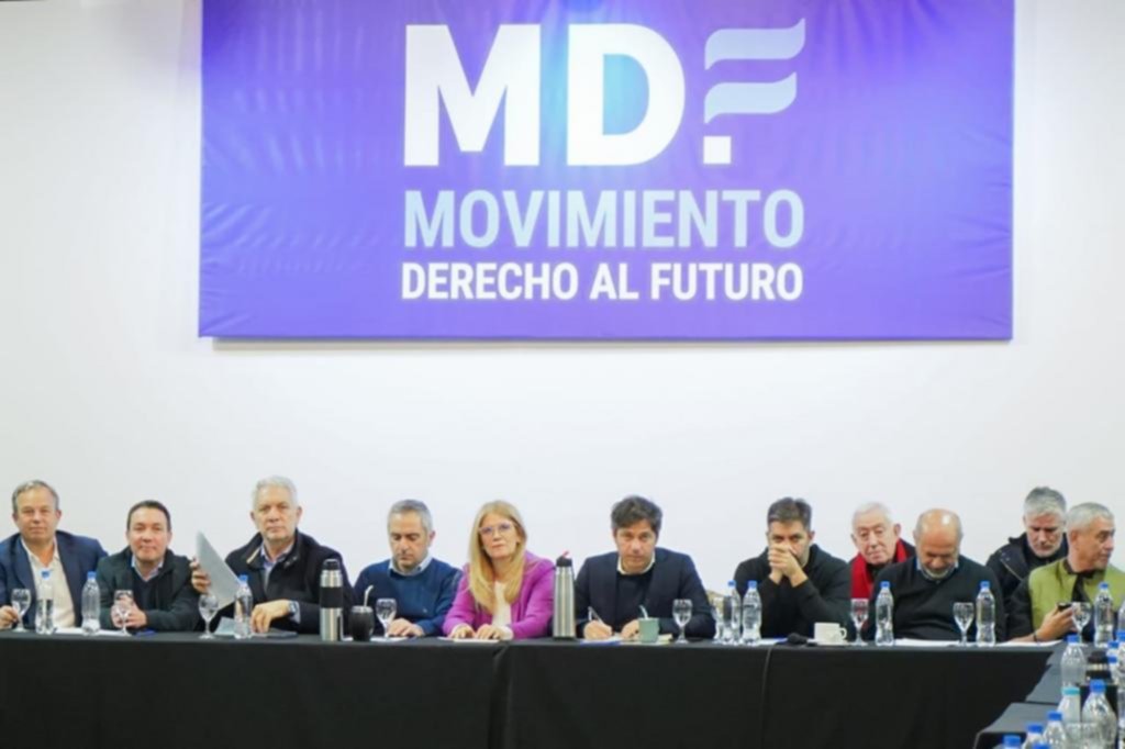 Kicillof, con columna e identidad propias