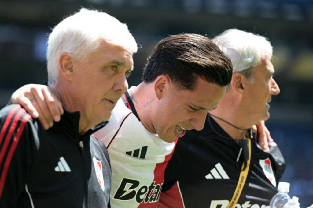 Gol, lesión y problemas para Driussi en River