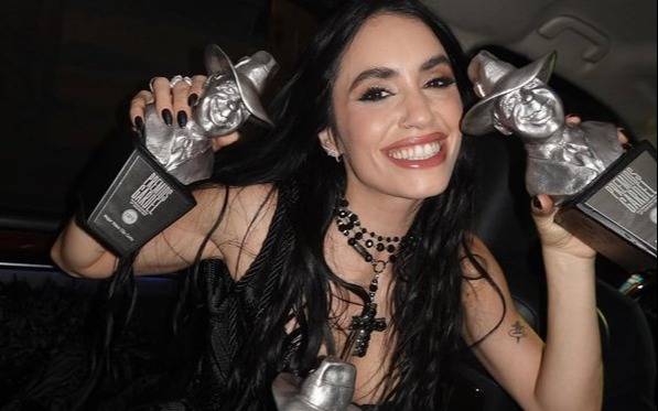 Lali Espósito se convirtió en una de las artistas femeninas con más Premios Gardel de la historia