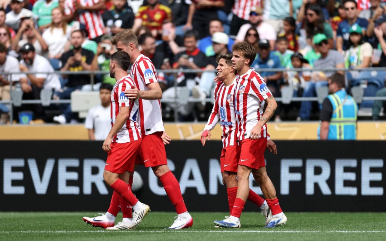 Atlético Madrid venció a Seattle y se acomodó en el Mundial